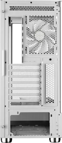 Photo de Boitier Moyen Tour ATX Gamdias Atlas E1 RGB avec panneaux vitrés (Blanc)