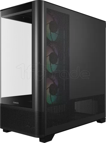 Photo de Boitier Moyen Tour ATX Gamdias Atlas P2 CG RGB avec panneaux vitrés (Noir)