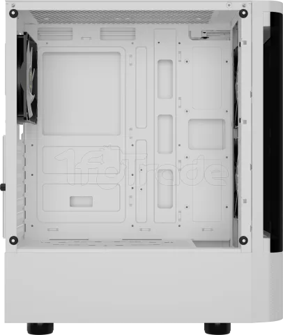Photo de Boitier Moyen Tour ATX Gamdias Talos E3 CG RGB avec panneaux vitrés (Blanc)