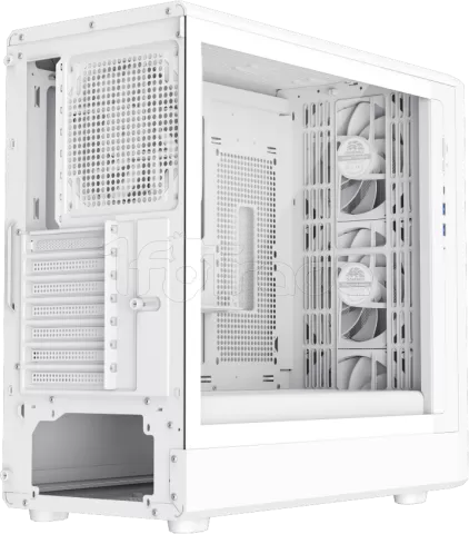 Photo de Boitier Moyen Tour ATX Gamemax Claw 460 avec panneau vitré (Blanc)