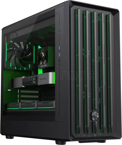 Photo de Boitier Moyen Tour ATX Gamemax Claw 460 avec panneau vitré (Noir)