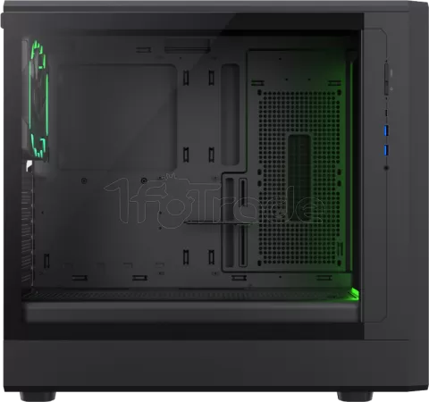 Photo de Boitier Moyen Tour ATX Gamemax Claw 460 avec panneau vitré (Noir)