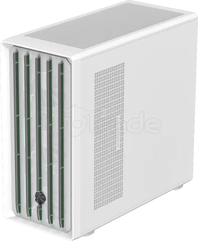 Photo de Boitier Moyen Tour ATX Gamemax Claw 460 RGB avec panneau vitré (Blanc)