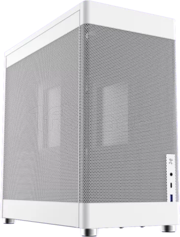 Photo de Boitier Moyen Tour ATX Gamemax Mesh Box Pro (Blanc)