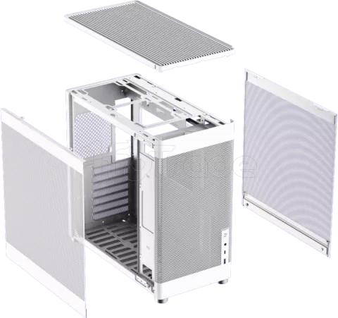 Photo de Boitier Moyen Tour ATX Gamemax Mesh Box Pro (Blanc)