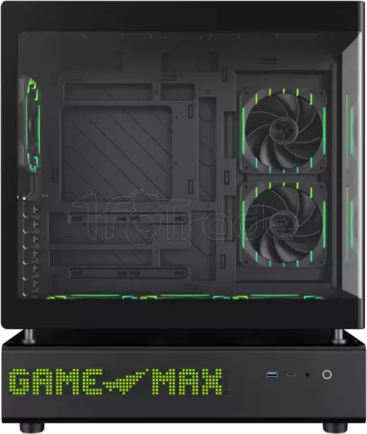 Photo de Boitier Moyen Tour ATX Gamemax N90 ARGB avec panneaux vitrés (Noir)