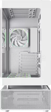 Photo de Boitier Moyen Tour ATX Gamemax N90 RGB avec panneaux vitrés (Blanc)