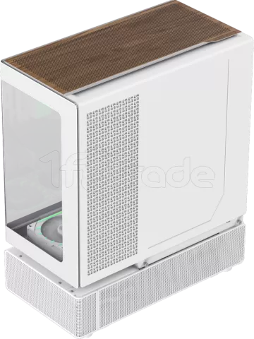 Photo de Boitier Moyen Tour ATX Gamemax N90 RGB avec panneaux vitrés (Blanc)