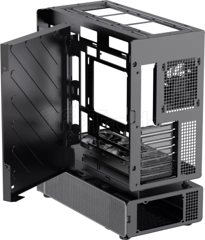 Photo de Boitier Moyen Tour ATX Gamemax N90 RGB avec panneaux vitrés (Noir)