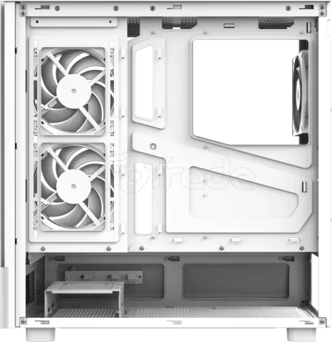 Photo de Boitier Moyen Tour ATX Gamemax Nex C51 RGB avec panneaux vitrés (Blanc)