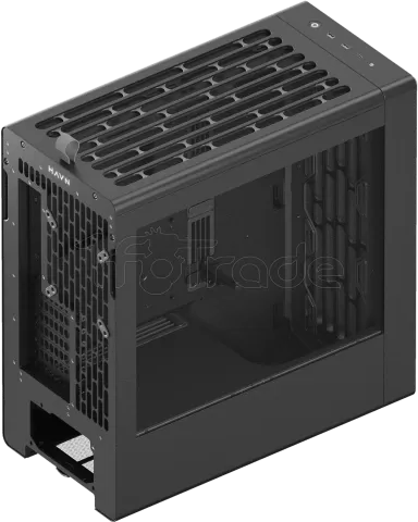 Photo de Boitier Moyen Tour ATX HAVN BF 360 avec panneau vitré (Noir)