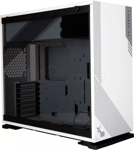 Photo de Boitier Moyen Tour ATX InWin 103 RGB avec panneau vitré (Blanc)