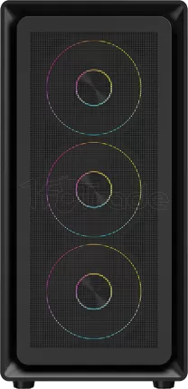 Photo de Boitier Moyen Tour ATX iTek Meshcore 36B ARGB avec panneau vitré (Noir)