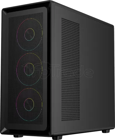 Photo de Boitier Moyen Tour ATX iTek Meshcore 36B ARGB avec panneau vitré (Noir)