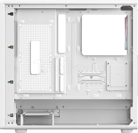 Photo de Boitier Moyen Tour ATX iTek Meshcore 36W ARGB avec panneau vitré (Blanc)
