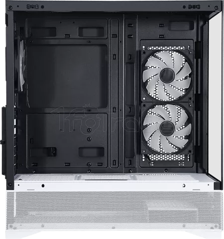 Photo de Boitier Moyen Tour ATX iTek Showbui 37 WB ARGB avec panneaux vitrés (Blanc)