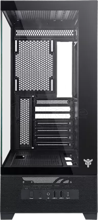 Photo de Boitier Moyen Tour ATX iTek Showbui 37B ARGB avec panneaux vitrés (Noir)