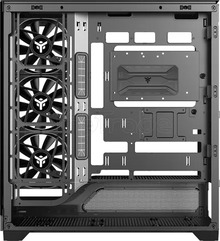 Photo de Boitier Moyen Tour ATX iTek Showbui Wave 82B ARGB avec panneaux vitrés (Noir)