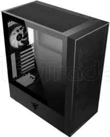 Photo de Boitier Moyen Tour ATX iTek Vertibra H210 RGB avec panneau vitré (Noir)