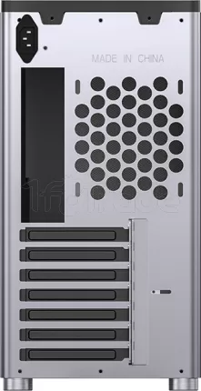 Photo de Boitier Moyen Tour ATX Jonsbo D40 avec panneau vitré (Argent)