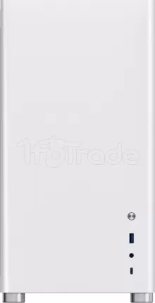 Photo de Boitier Moyen Tour ATX Jonsbo D40 avec panneau vitré (Blanc)