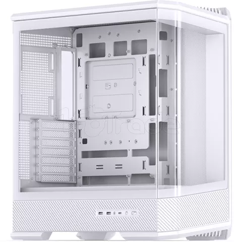 Photo de Boitier Moyen Tour ATX Jonsbo D400 avec panneaux vitrés (Blanc)