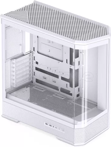 Photo de Boitier Moyen Tour ATX Jonsbo D400 avec panneaux vitrés (Blanc)