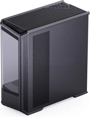 Photo de Boitier Moyen Tour ATX Jonsbo D400 avec panneaux vitrés (Noir)