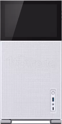 Photo de Boitier Moyen Tour ATX Jonsbo D41 Mesh Screen avec panneau vitré (Blanc)