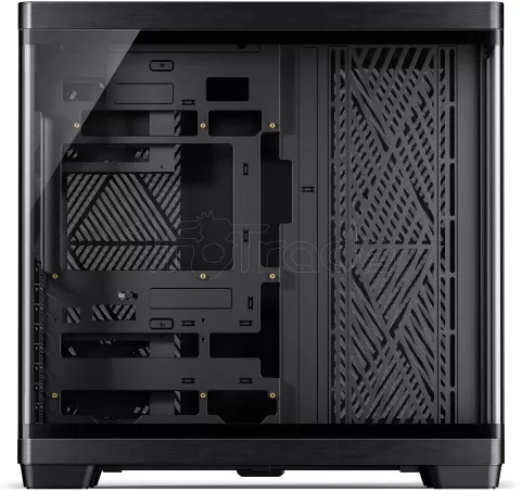 Photo de Boitier Moyen Tour ATX Jonsbo TK-4 RGB avec panneaux vitrés (Noir)