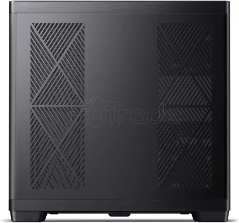 Photo de Boitier Moyen Tour ATX Jonsbo TK-4 RGB avec panneaux vitrés (Noir)