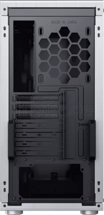 Photo de Boitier Moyen Tour ATX Jonsbo U6 avec panneau vitré (Argent)