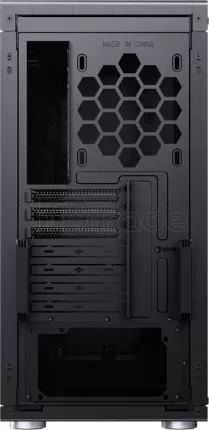 Photo de Boitier Moyen Tour ATX Jonsbo U6 avec panneau vitré (Noir)