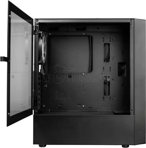 Photo de Boitier Moyen Tour ATX Kolink Inspire K12 RGB avec panneaux vitrés (Noir)