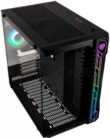 Photo de Boitier Moyen Tour ATX Kolink Unity Code X RGB avec panneaux vitrés (Noir)