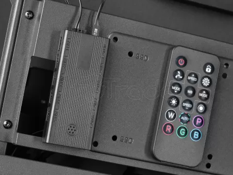 Photo de Boitier Moyen Tour ATX Mars Gaming MC-3GF Pro RGB avec panneaux vitrés (Noir)