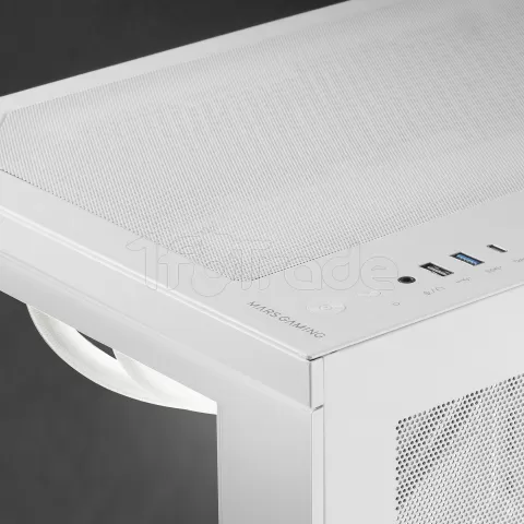 Photo de Boitier Moyen Tour ATX Mars Gaming MC-3T Core (Blanc)