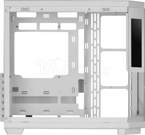 Photo de Boitier Moyen Tour ATX Mars Gaming MC-3T Core LCD avec panneaux vitrés (Blanc)