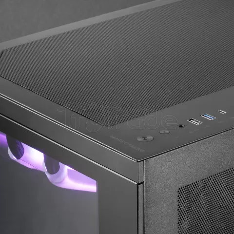 Photo de Boitier Moyen Tour ATX Mars Gaming MC-3T Core (Noir)