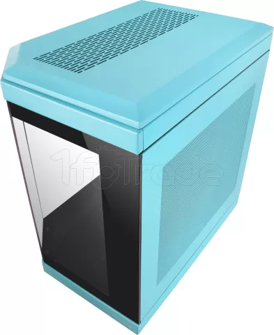 Photo de Boitier Moyen Tour ATX Mars Gaming MC-3T RGB avec panneaux vitrés (Bleu)