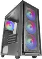 Photo de Boitier Moyen Tour ATX Mars Gaming MC-Air RGB avec panneau vitré (Noir)
