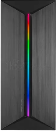 Photo de Boitier Moyen Tour ATX Mars Gaming MC-Blaze RGB avec panneaux vitrés (Noir)