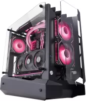Photo de Boitier Moyen Tour ATX Mars Gaming MC-Edge RGB avec panneaux vitrés (Noir)