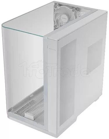 Photo de Boitier Moyen Tour ATX Mars Gaming MC-Infinio RGB avec panneaux vitrés (Blanc)