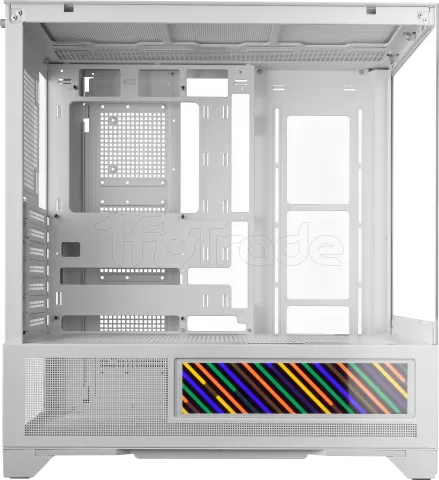 Photo de Boitier Moyen Tour ATX Mars Gaming MC-LCDX avec panneaux vitrés (Blanc)
