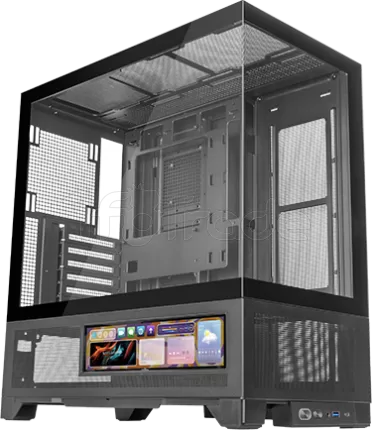 Photo de Boitier Moyen Tour ATX Mars Gaming MC-LCDX avec panneaux vitrés (Noir)