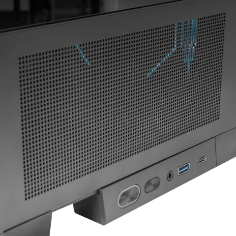 Photo de Boitier Moyen Tour ATX Mars Gaming MC-LCDX avec panneaux vitrés (Noir)