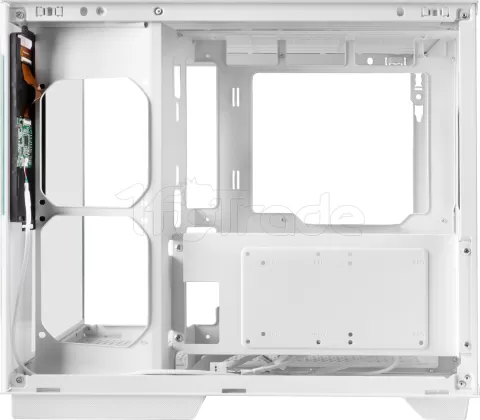 Photo de Boitier Moyen Tour ATX Mars Gaming MC-Mirage avec panneaux vitrés (Blanc)