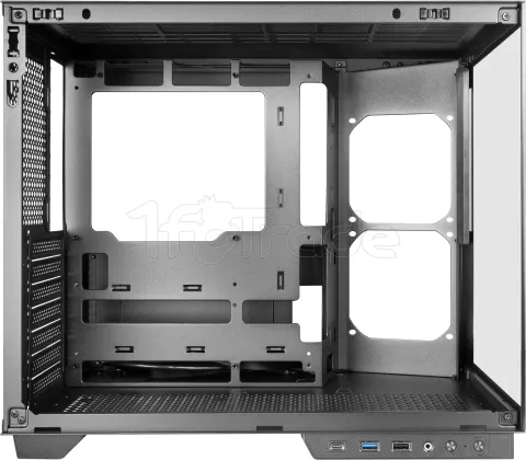 Photo de Boitier Moyen Tour ATX Mars Gaming MC-Mirage avec panneaux vitrés (Noir)