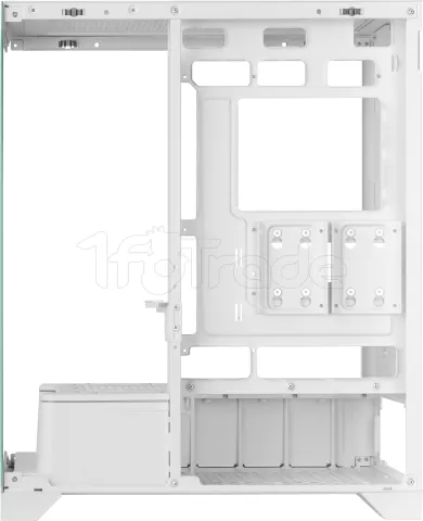 Photo de Boitier Moyen Tour ATX Mars Gaming MC-Prisma avec panneaux vitrés (Blanc)